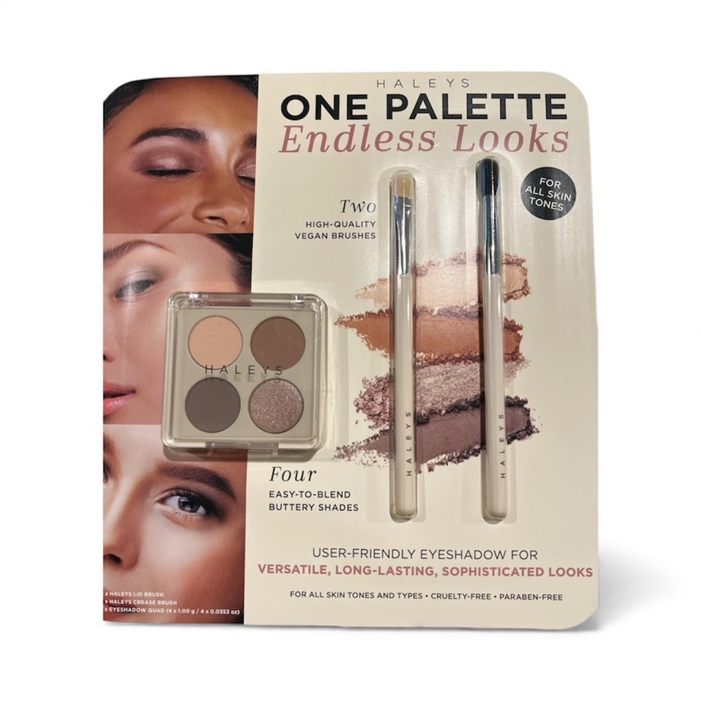 One Palette - Versatile Eyeshadow with Brushes Haleys